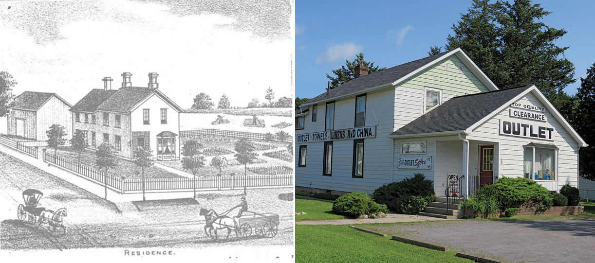 James Jamison Residence (c.1866) – Tweed, historic photo courtesy G. Ketcheson/CABHC