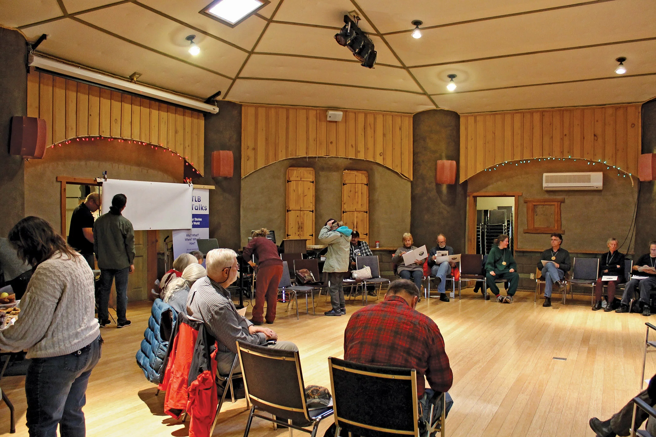 The Land Between Talking Circle drew some 40 participants from diverse areas of Hastings County with varying backgrounds and interests. Photo by Michelle Annette Tremblay