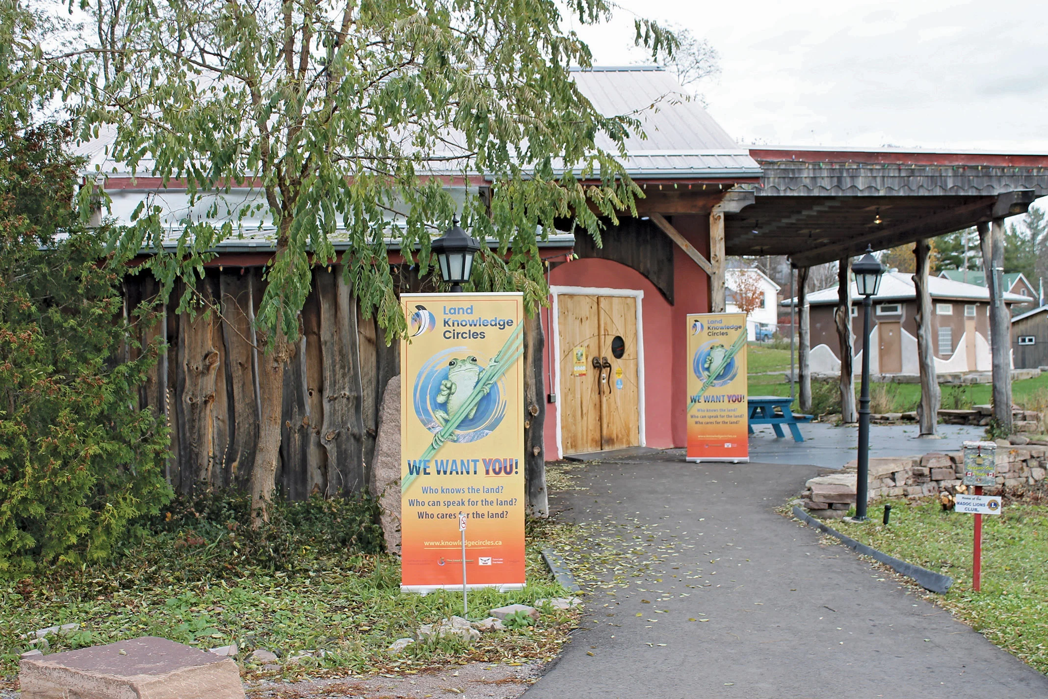 Madoc’s Arts Centre was host for one of four Land Knowledge Talking Circles held throughout the Land Between region. Photo by Michelle Annette Tremblay