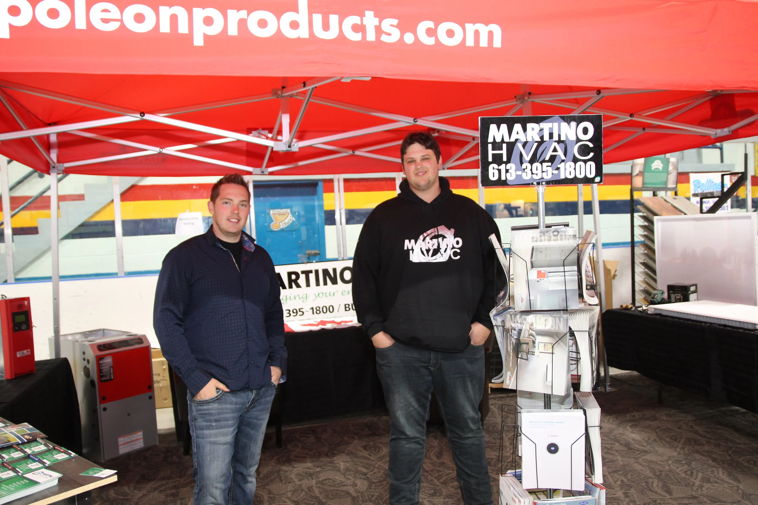 Martin and Don from Martino hvac ltd will also be in attendance at the 4th annual stirling-rawDon home and lifestyle expo!
