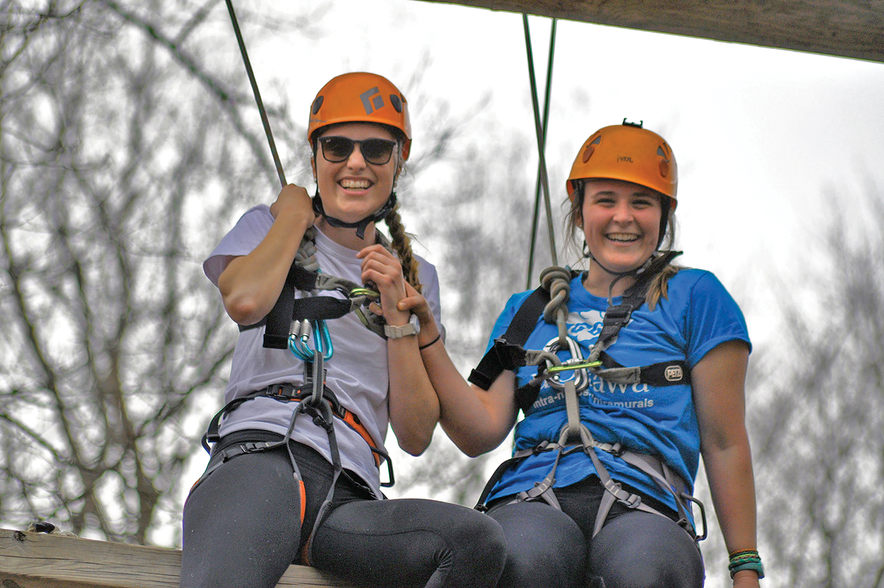 Camp Quin-Mo-Lac focuses heavily on outdoor education, featuring a high ropes course, archery, orienteering, and teamwork and leadership building. Photo Courtesy of Camp Quin-Mo-Lac.