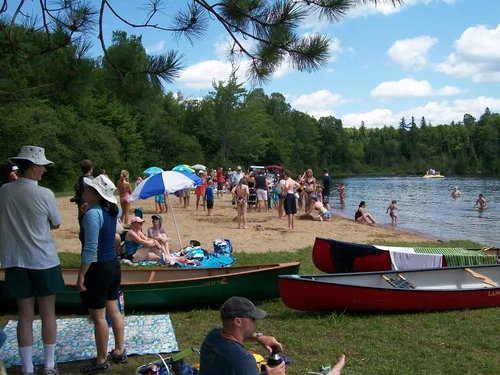 The annual regatta day at Paudash Beach is always a blast and draws large crowds.