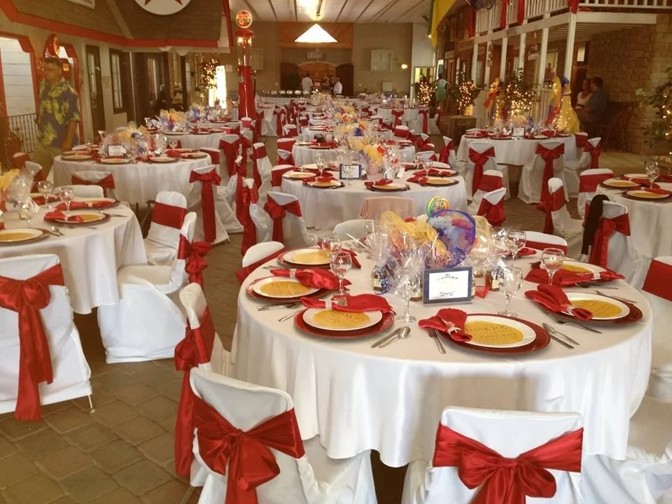 September is a popular month for weddings at FarmTOWN park.