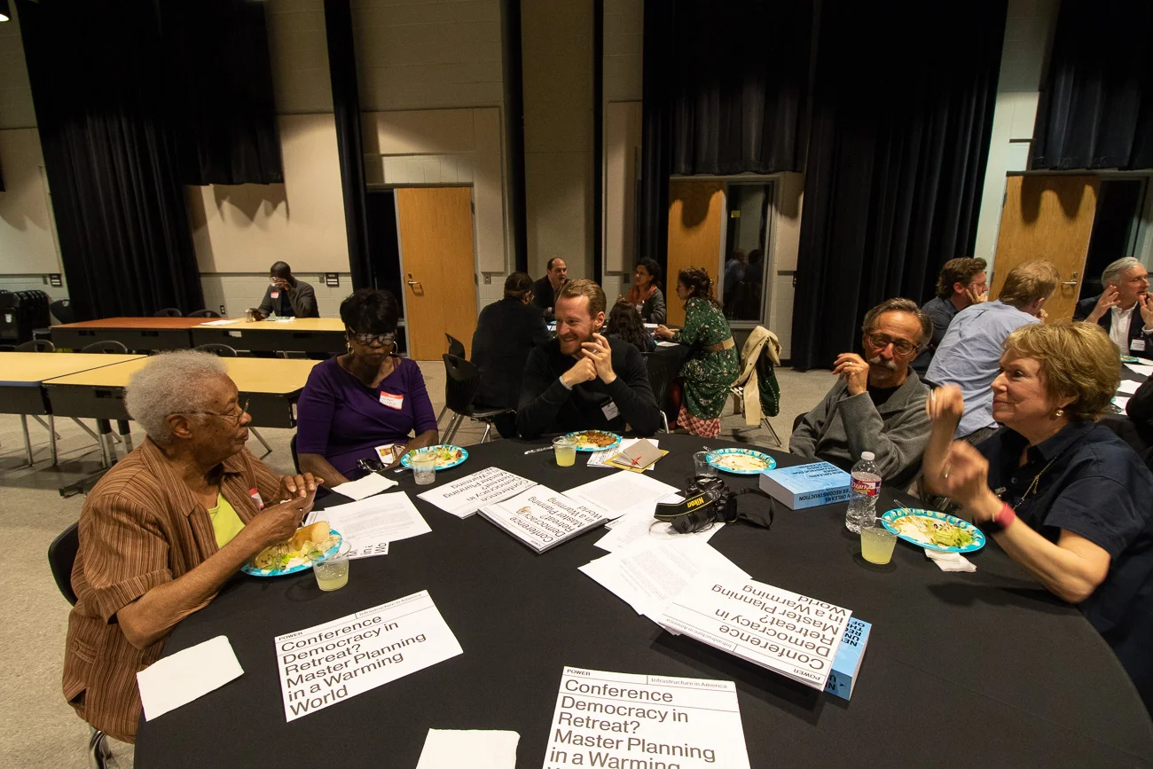 Democracy in Retreat__Table of Pontchartrain Park reps with conference organizers and presenters__March 2019.jpg