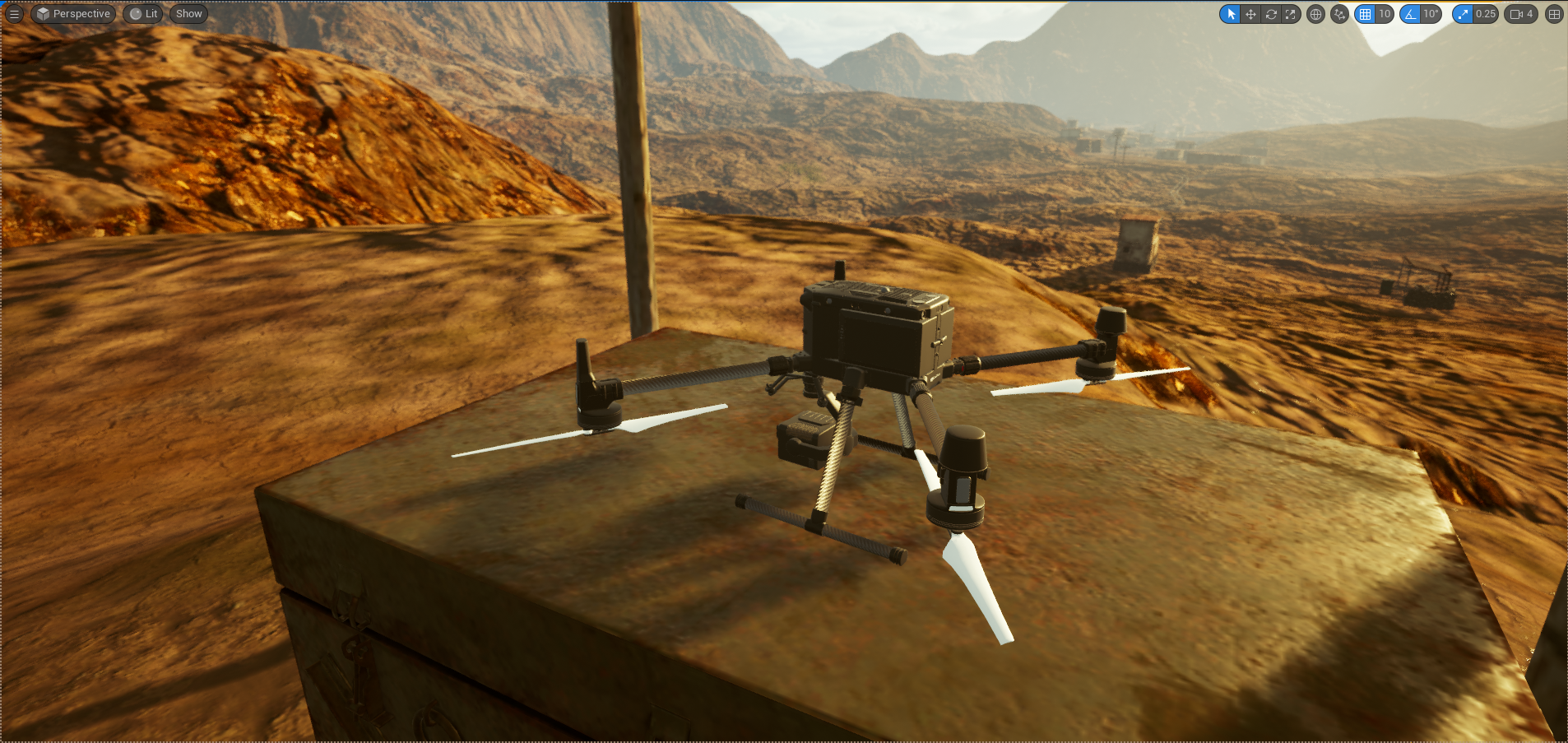 FlyZone:Drone Simulation for VR — Raz Herstig 3D Artist