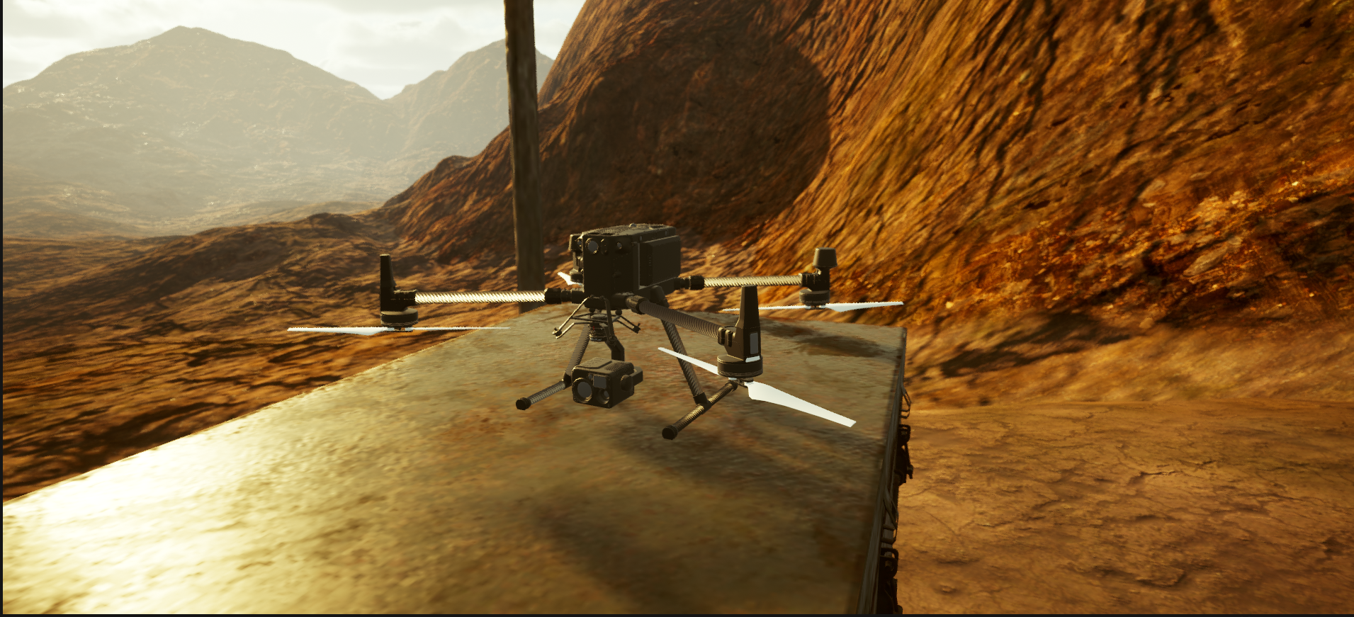 FlyZone:Drone Simulation for VR — Raz Herstig 3D Artist