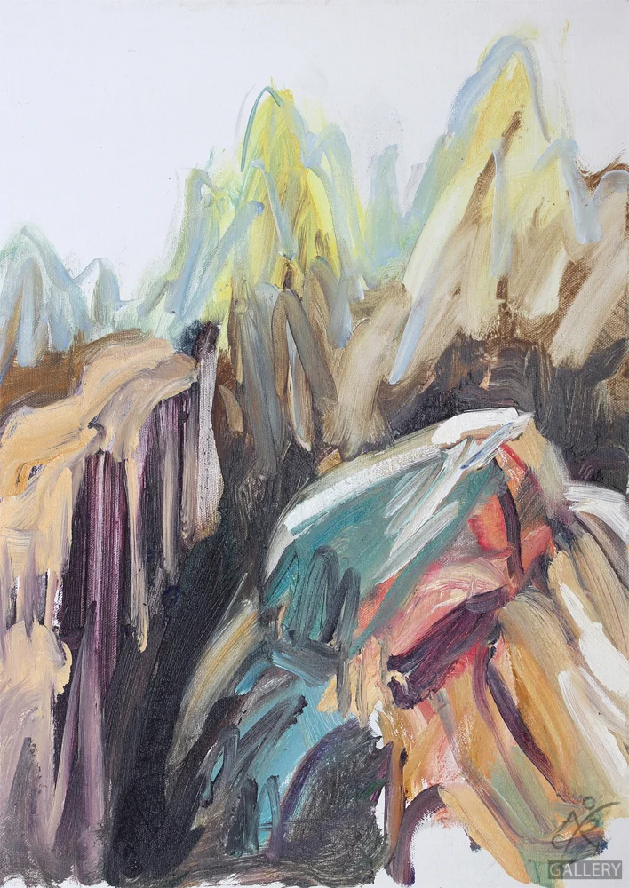 Pinnacle and ravine (Huangshan)