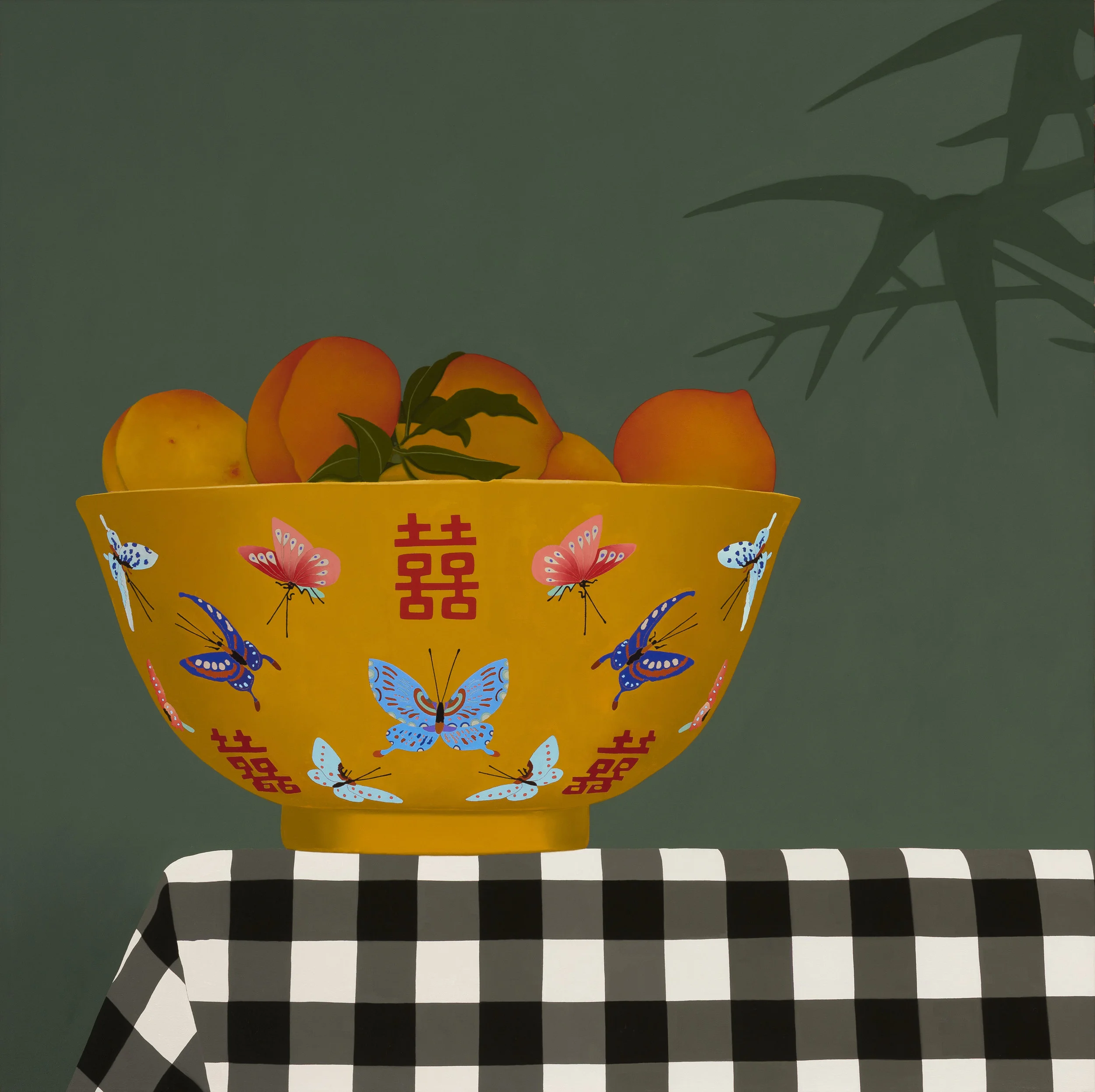Still Life with Chinese Yellow Bowl