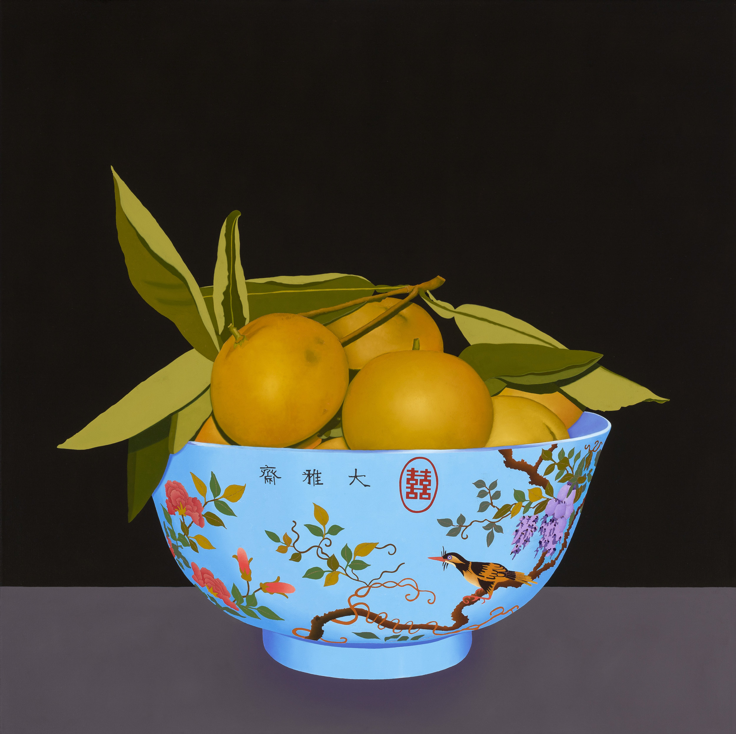 Still Life with Chinese Blue Bowl