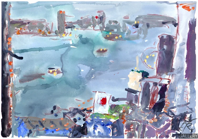 Early Evening, H.K. Harbour