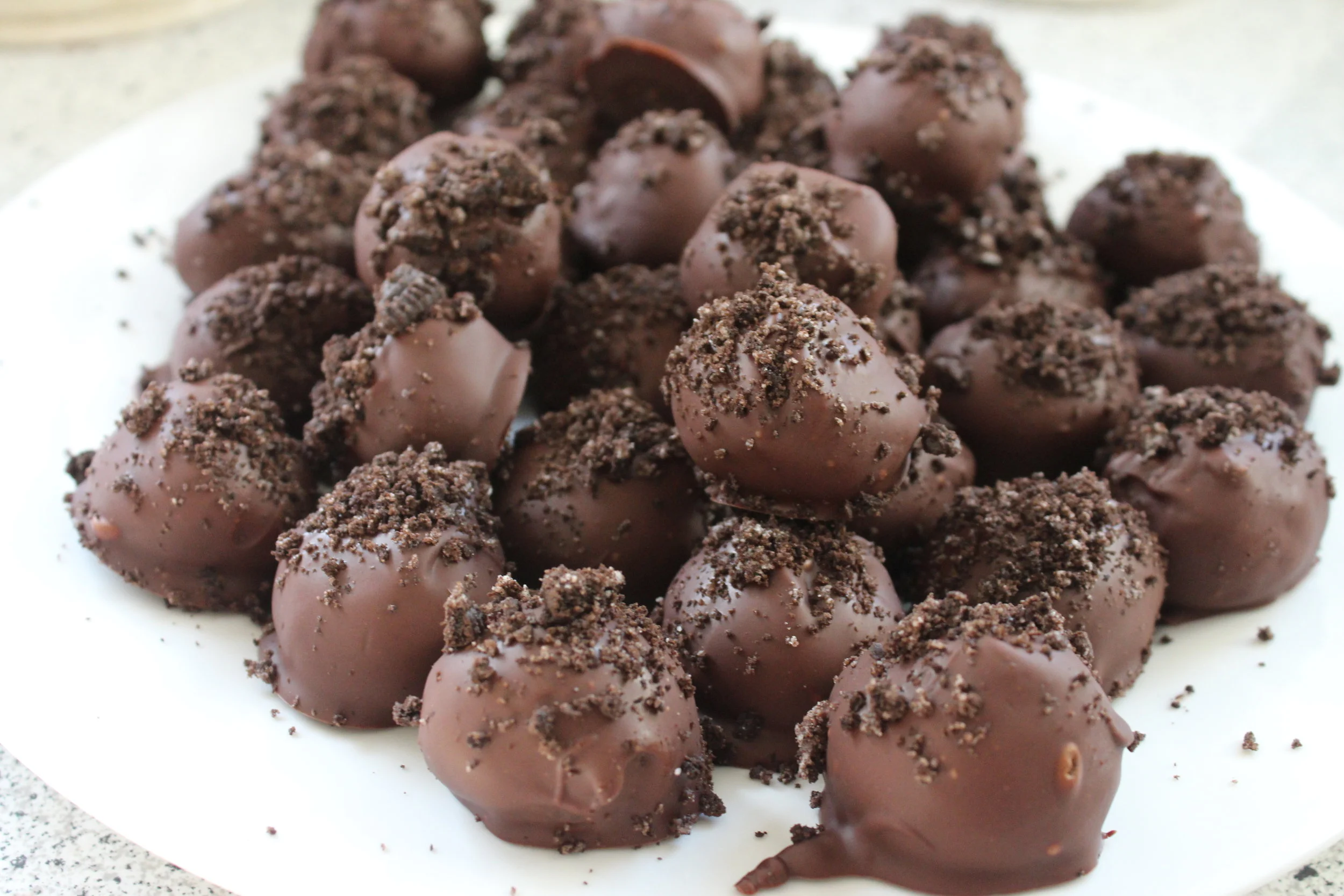 Oreo truffle balls