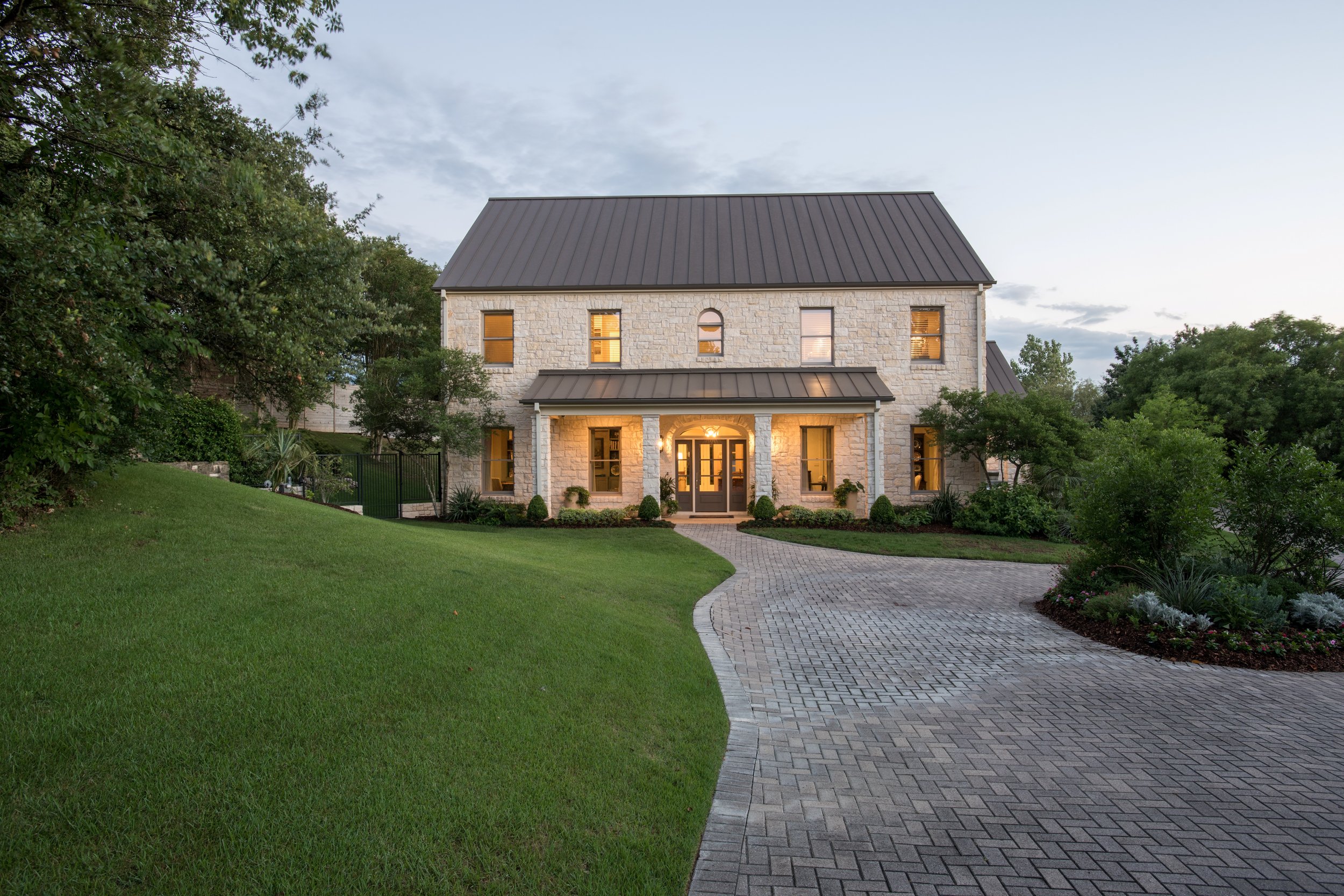  This home was a remodel project that we did from start to finish. This included adding a metal roof to give the home a Hill Country Soft Contemporary Feel. Photos by: Micheal Hunter 