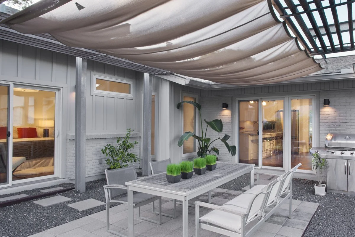  The finished design created a more contemporary home that better fit their family lifestyle 