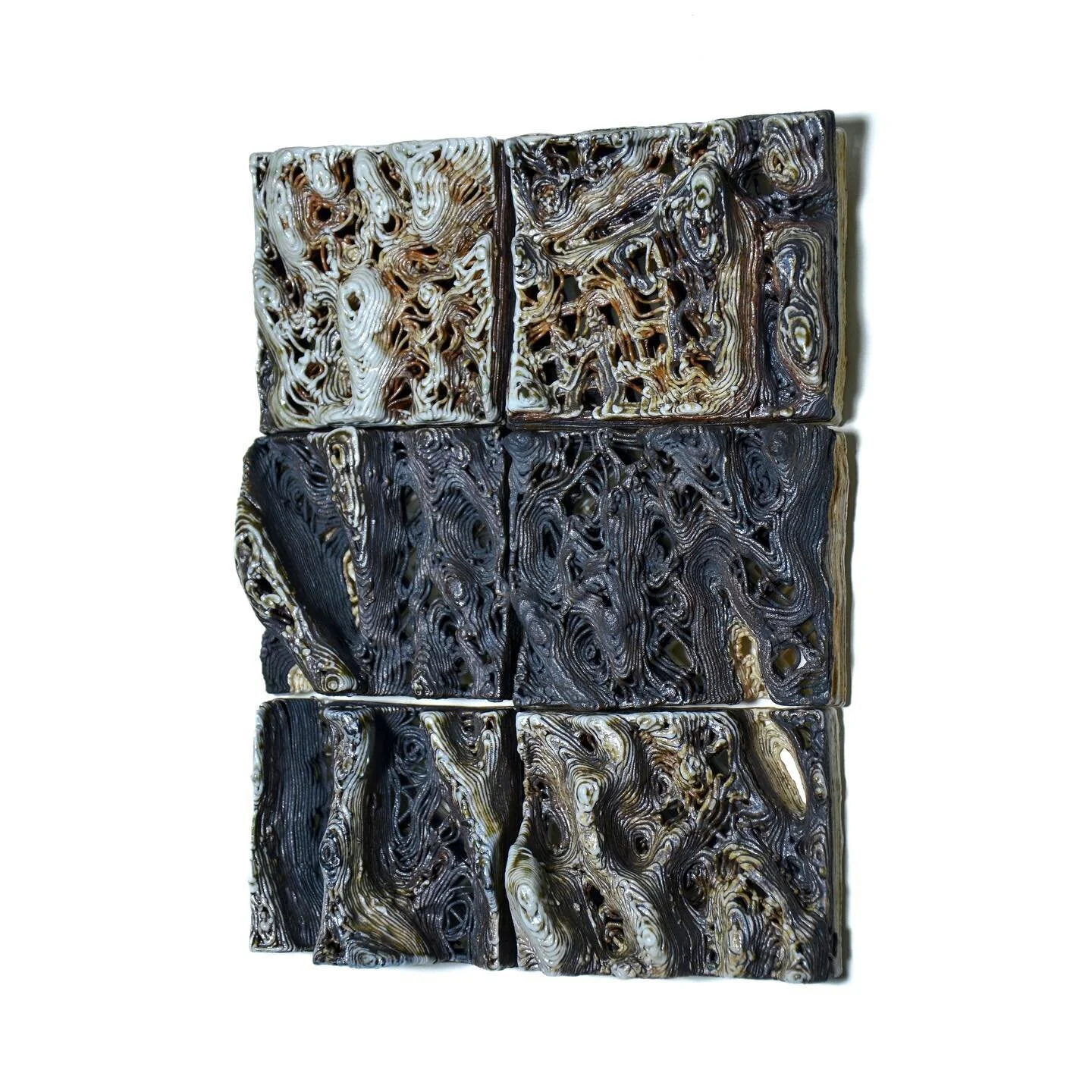 Old Oak. Vectors. Grids. 
.
Soda Fired at the Guldagergaard Ceramic Research Centre in Denmark.
.
.
.
#cermaics #ceramic3dprinting #clay3dprinting #3dprintedceramics #ceramicsculpture #contemporaryceramicsculpture #contemporaryceramics