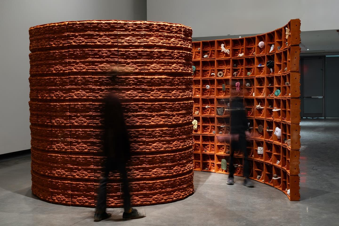 Looking at the images of my thesis exhibition as I finalize the details of my written thesis paper and it as hard to comprehend how unbelievably fast this time at Alfred has flown by. With Hyperprocess only being installed in full for 4 days I barely
