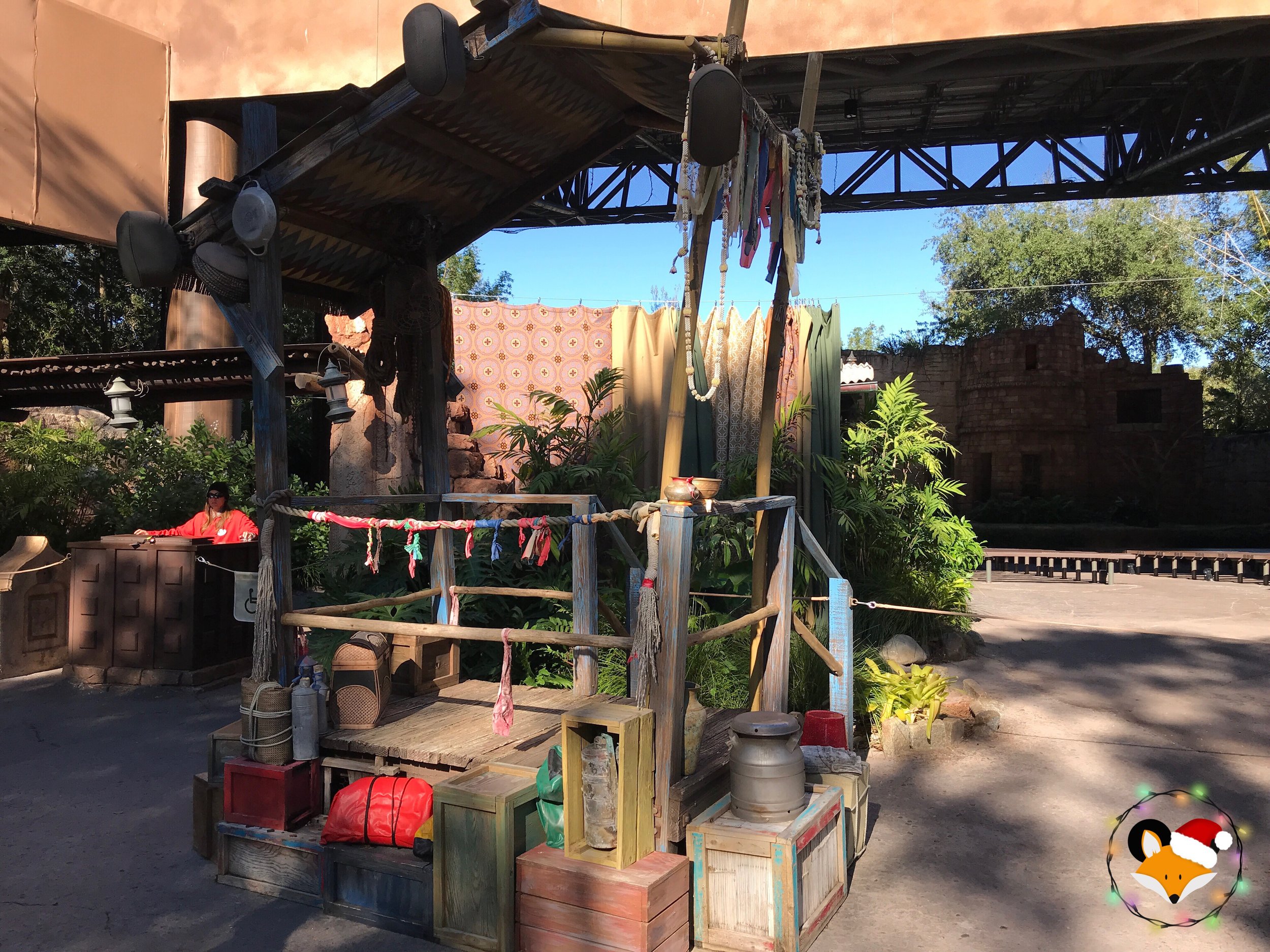 Here’s the main entrance of the Caravan Theater