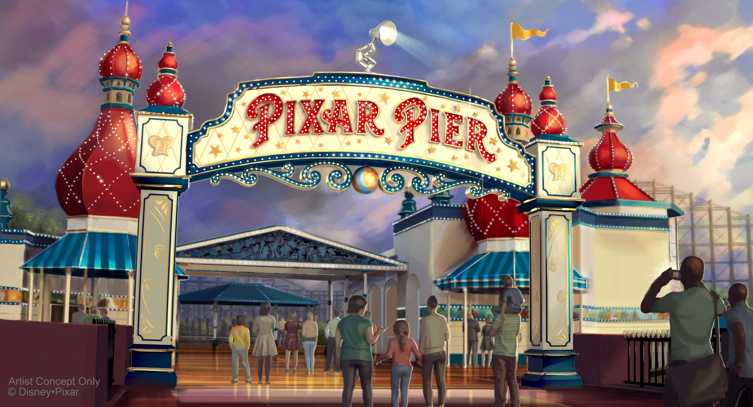 New Pixar Pier Artwork Reveals Hidden Details The Disney Fox - brand new incredibles 2 tycoon roblox