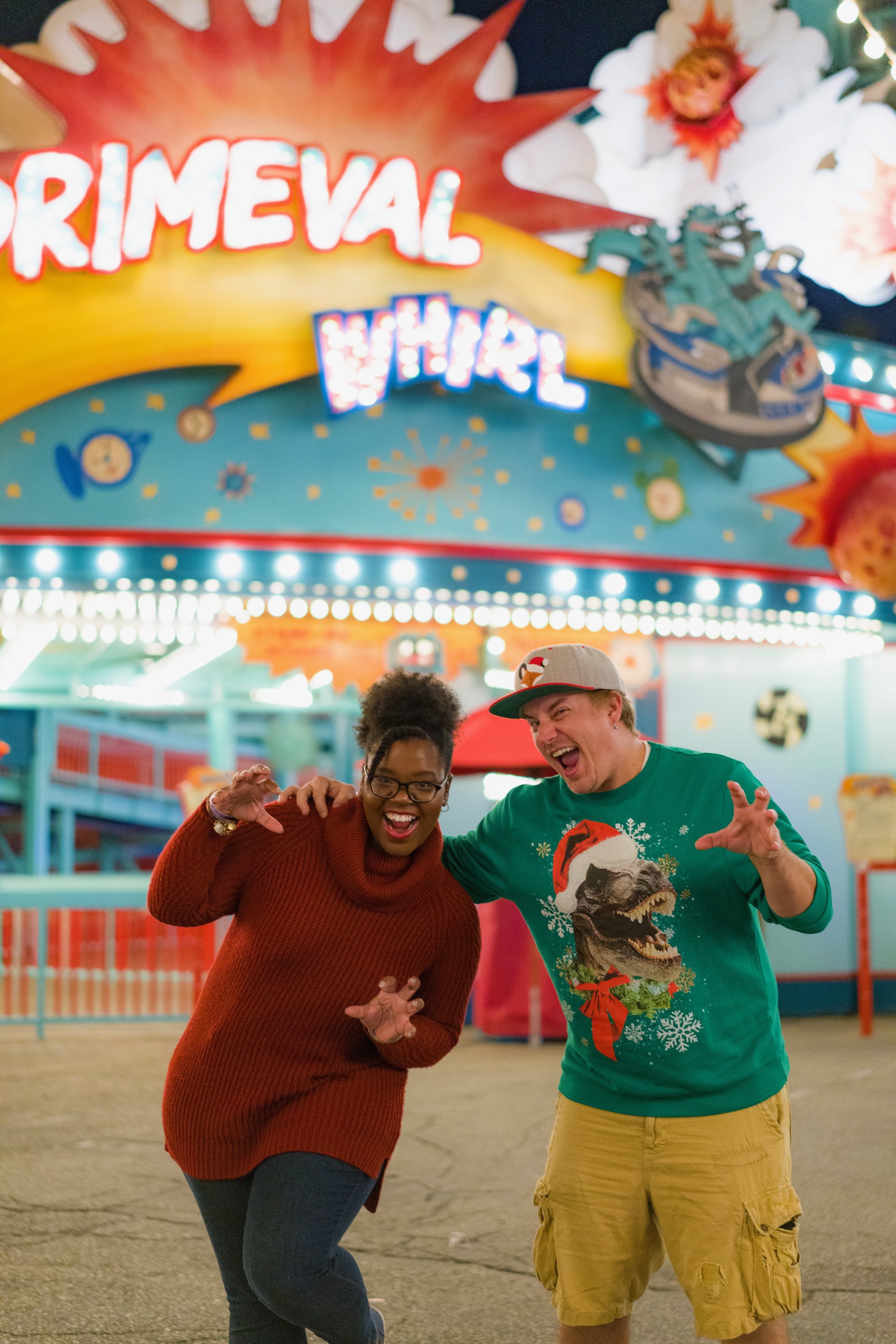 We had a RAWRing good time!