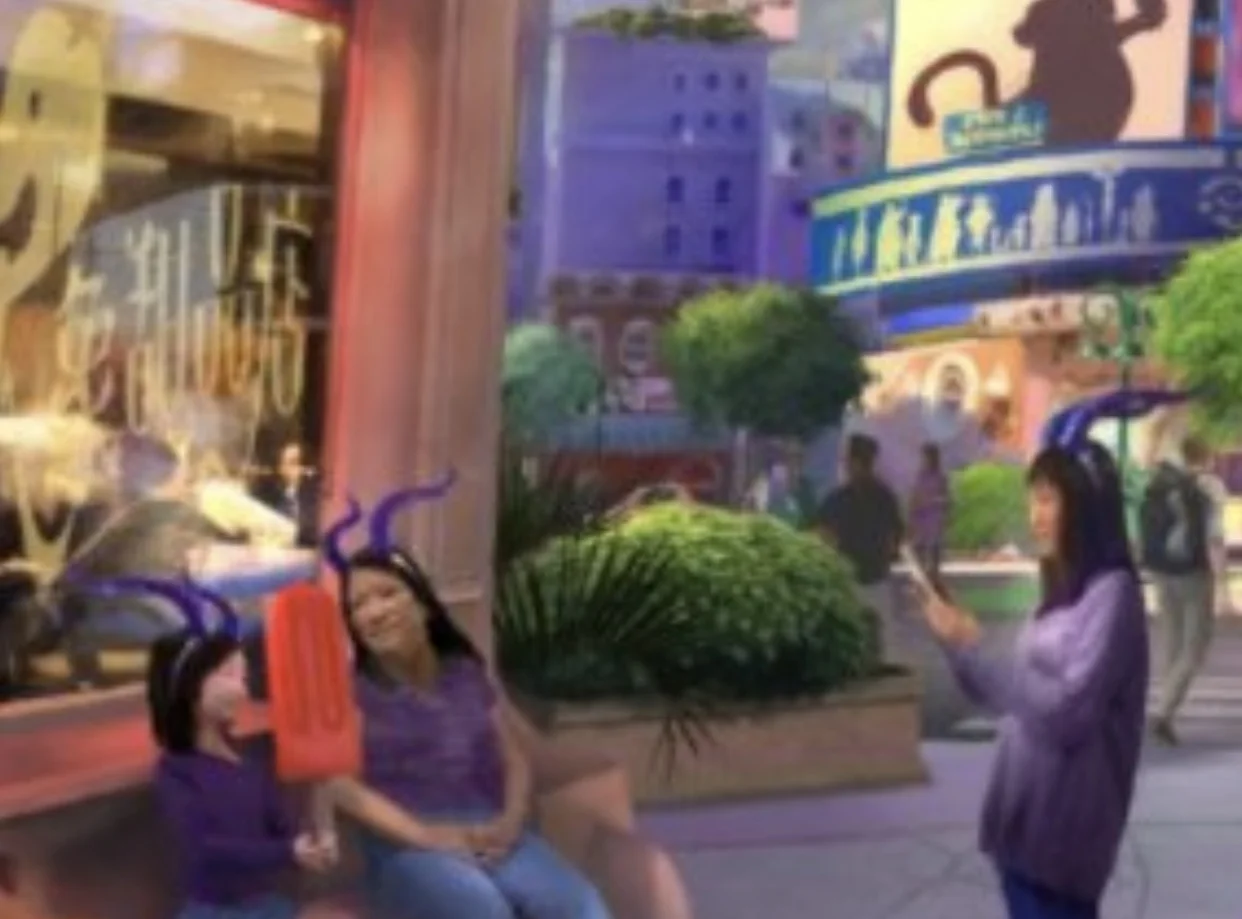 We spotted a giant popsicle and some new ears that look like they may be inspired by Gazelle!