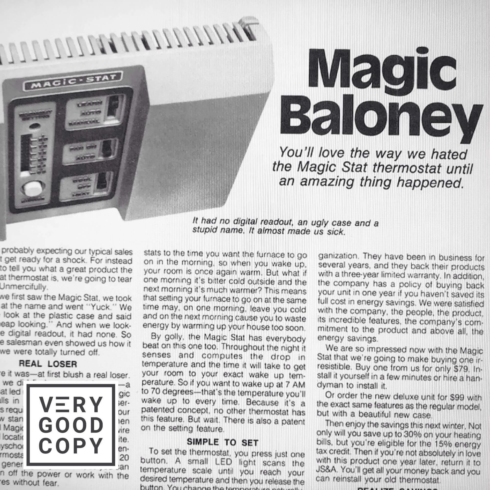 Copywriting question: