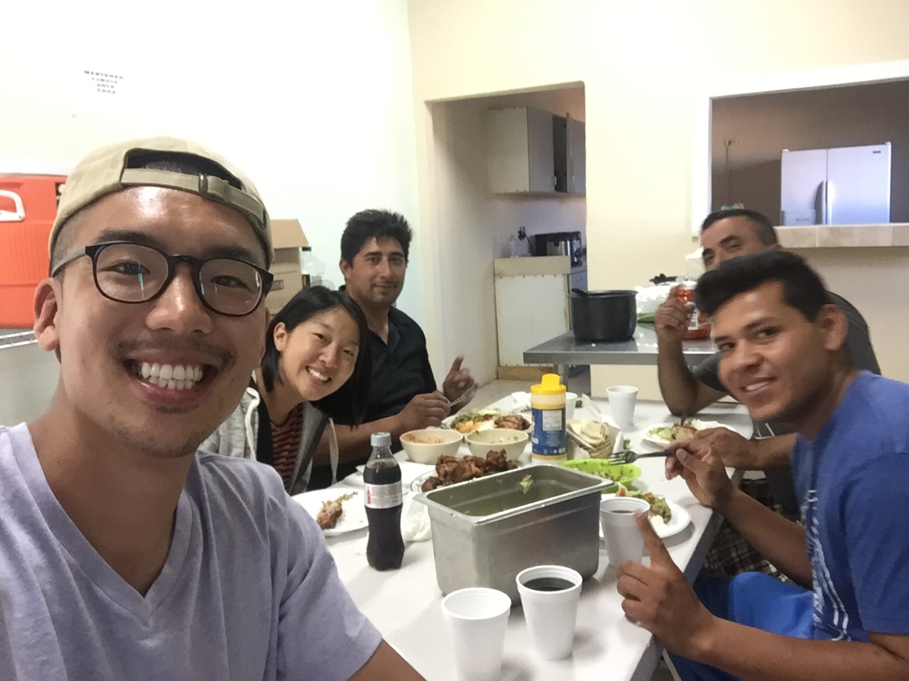 Weekly dinner with Arturo, Jaime and Chuy.
