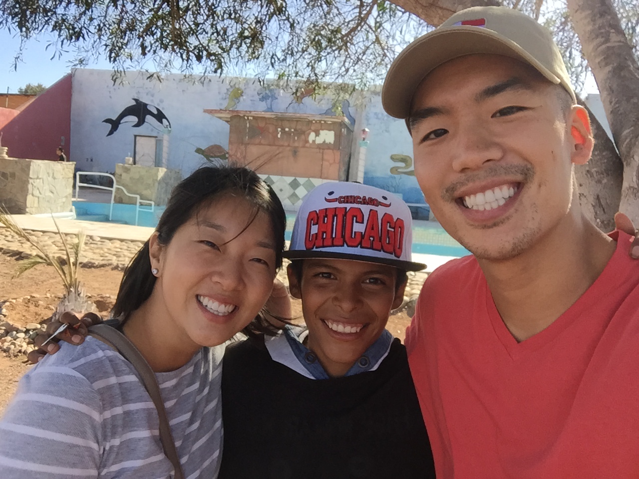 Visiting our boy Luis at Esperanza. Keep him in your prayers! 