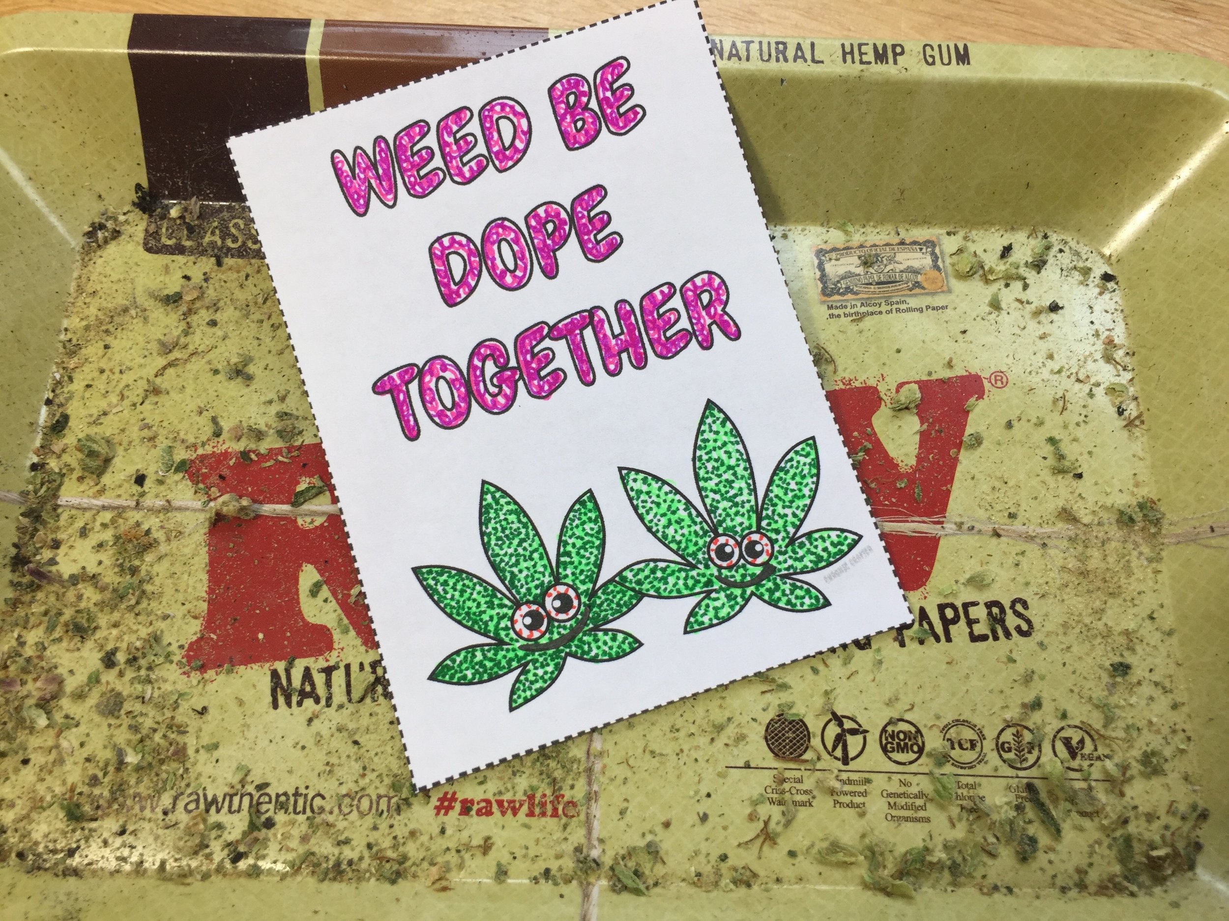 DIY Stoner Valentine's Day Cards