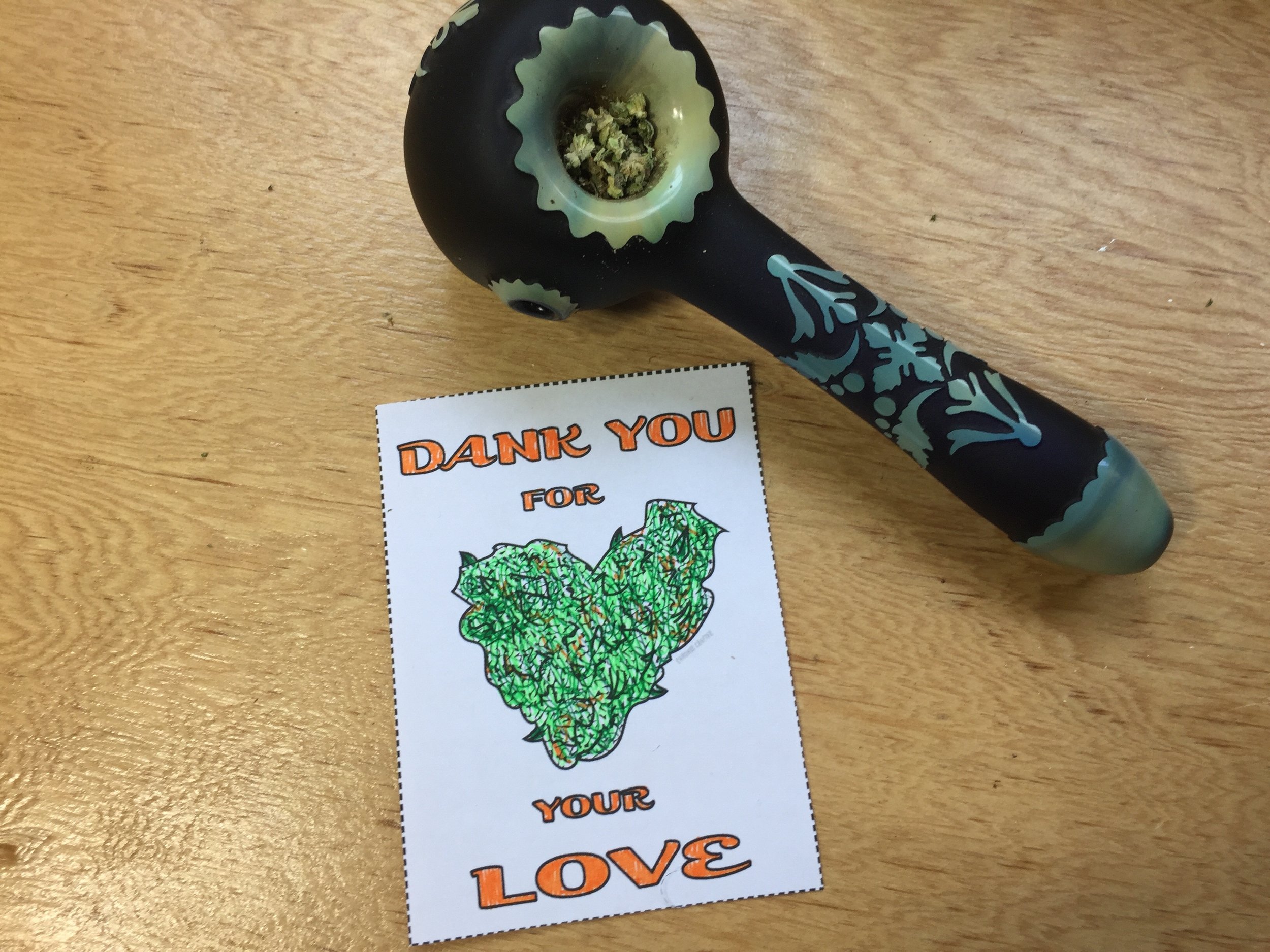 DIY Stoner Valentine's Day Cards by Chronic Crafter