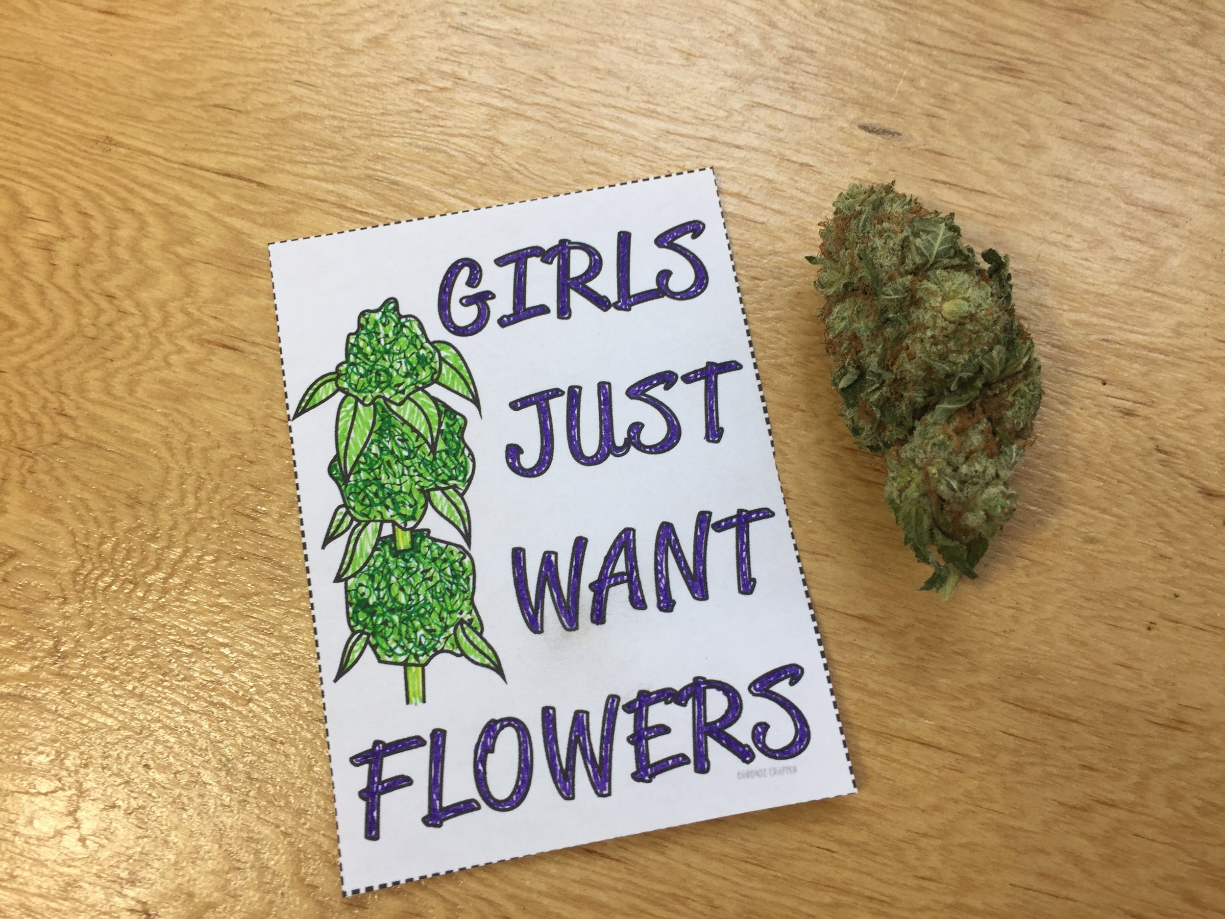 DIY Stoner Valentine's Day Cards by Chronic Crafter