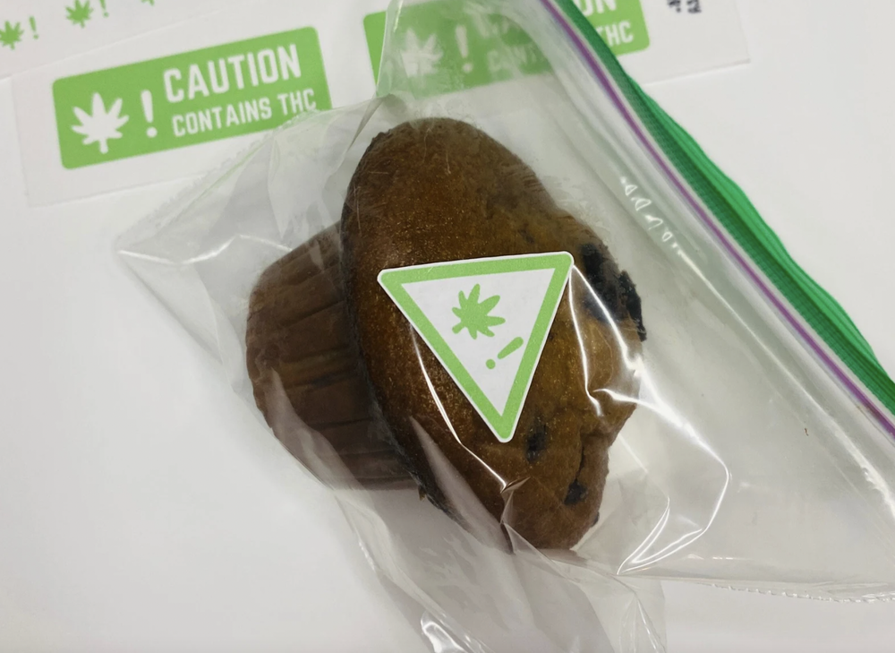 Warning Label for Edibles