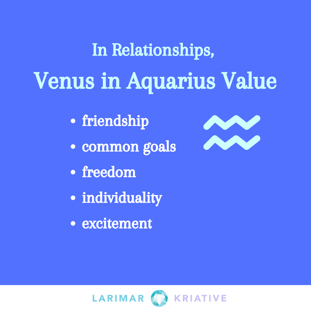 dating venus în aquarius)