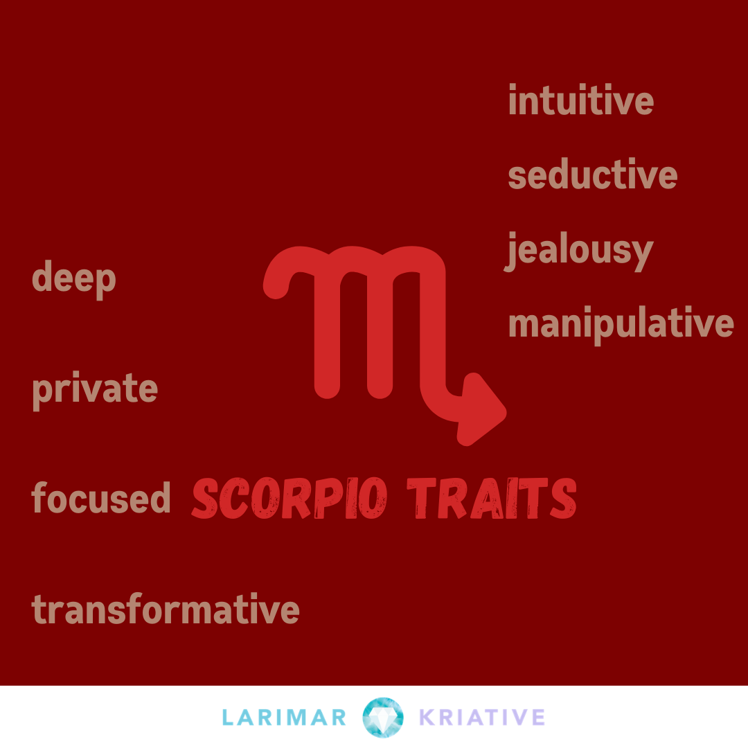 Scorpio Rising Learn How to Read a Birth Chart — Larimar Kriative