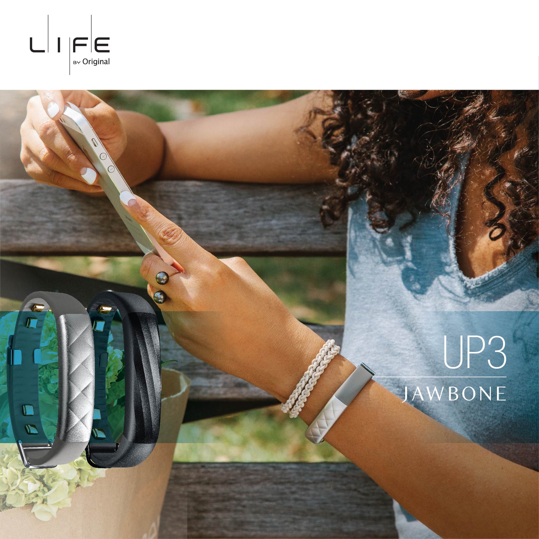 功能齊全的健康監測手帶 - JAWBONE UP3 Jawbone UP3的功能繁多,可能是最值得買的健康手帶。它能夠記錄你多種不同的健康數據,更包括靜止及被動心律,助你更全面了解心臟健康。它能夠在最佳時間把你喚醒,確保你每天都充滿精神,而且Smart Coach可透過長時間接收你的健康及飲食數據,向你提出最個人化的建議及設立個人目標。 HEALTH TRACKER WITH ALMOST ALL FEATURES - JAWBONE UP3 Covering most and adding more features, Jawbone UP3 could be the worthiest tracker ever. Not only it records many of your health data, it could also monitor your heart rate, including resting and passive, to give you a thorough understanding to your heart. It will wake you up at the best time to make you feel refreshed all day, and Smart Coach will guide you to even better health with personalized tips and insights. Jawbone UP3 is reliable and can take care of you.