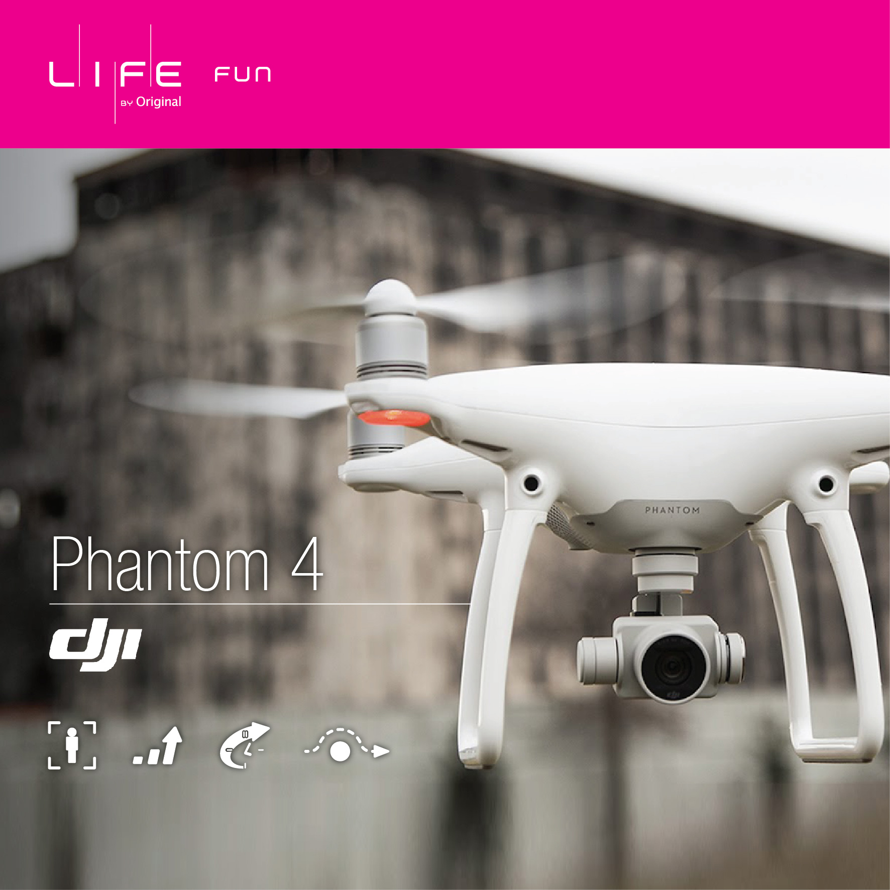 自動導航的專業航拍 Top shooting drone with advanced sensing