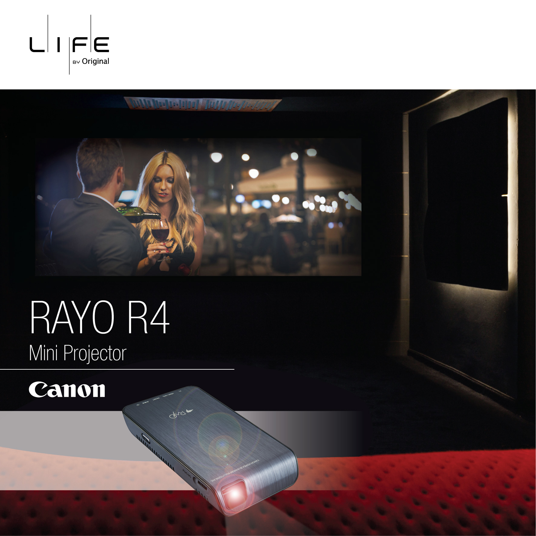 盡情「投」入「影」像生活 Portable projector on the go