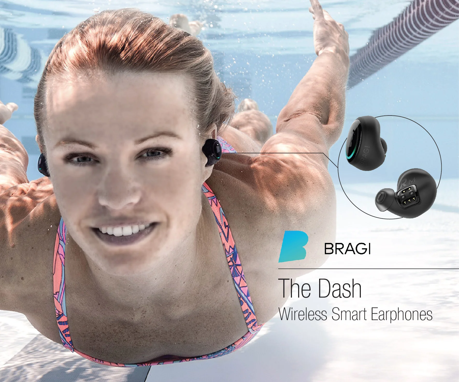 音樂、運動、通話三合一 – Bragi The Dash 真・無線耳機