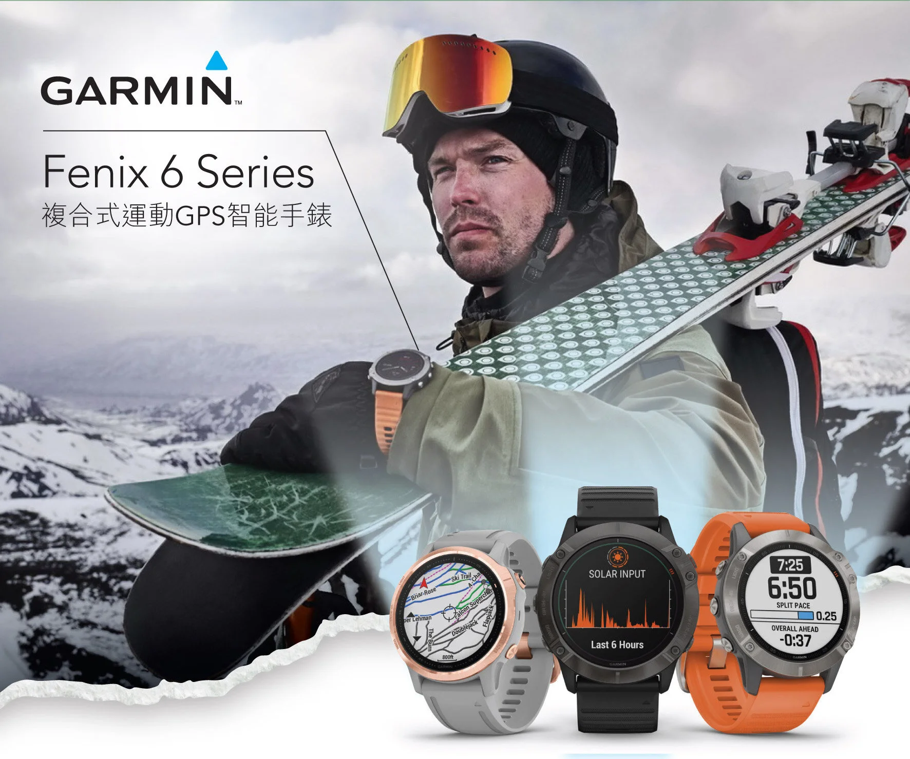 The teammates of endurance and resilience – Garmin fenix 6 series