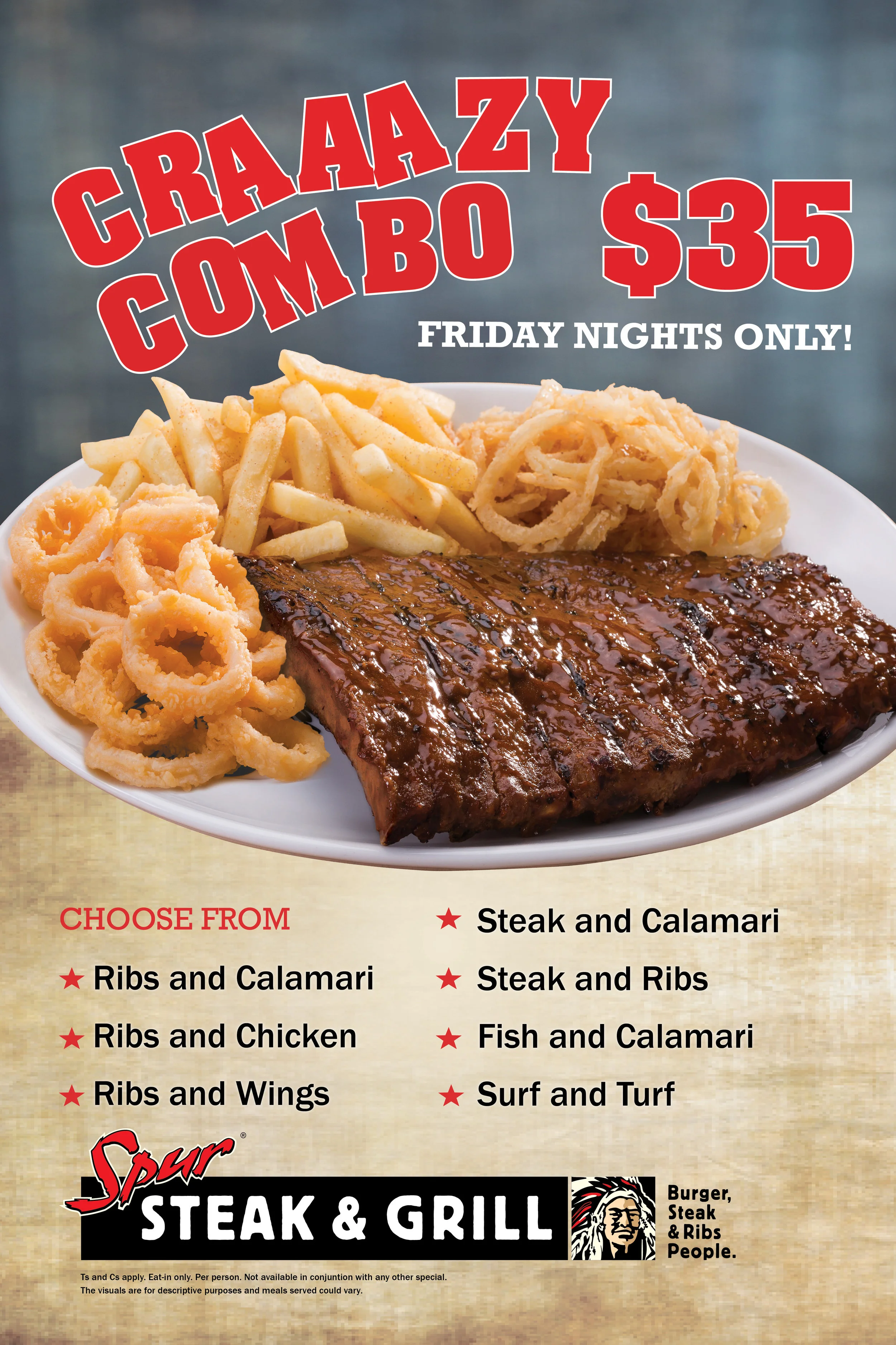 Spur Steak & Grill Crazy Combos Facebook Tile $35. 2.jpg
