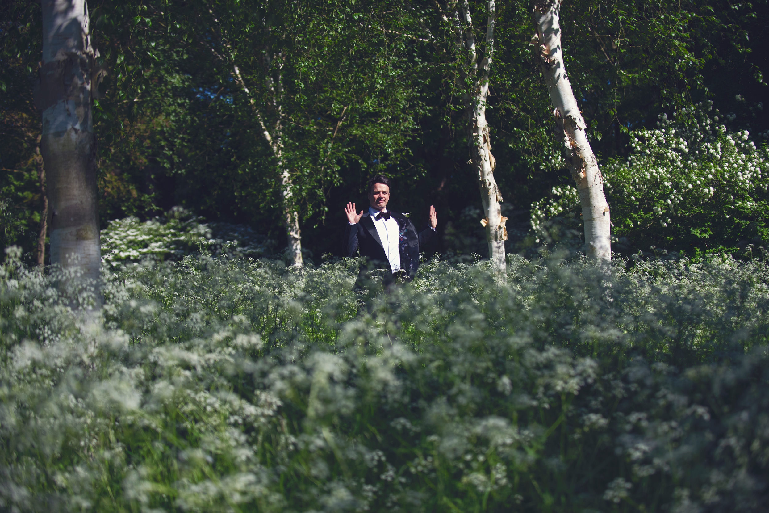 Yorkshire wedding photographer, Orangery Settrington