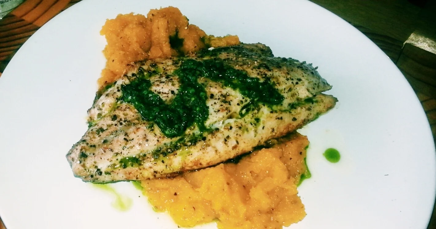 Pan Fried Yellowtail 