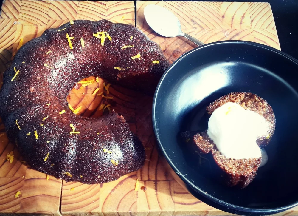 Orange Malva Pudding