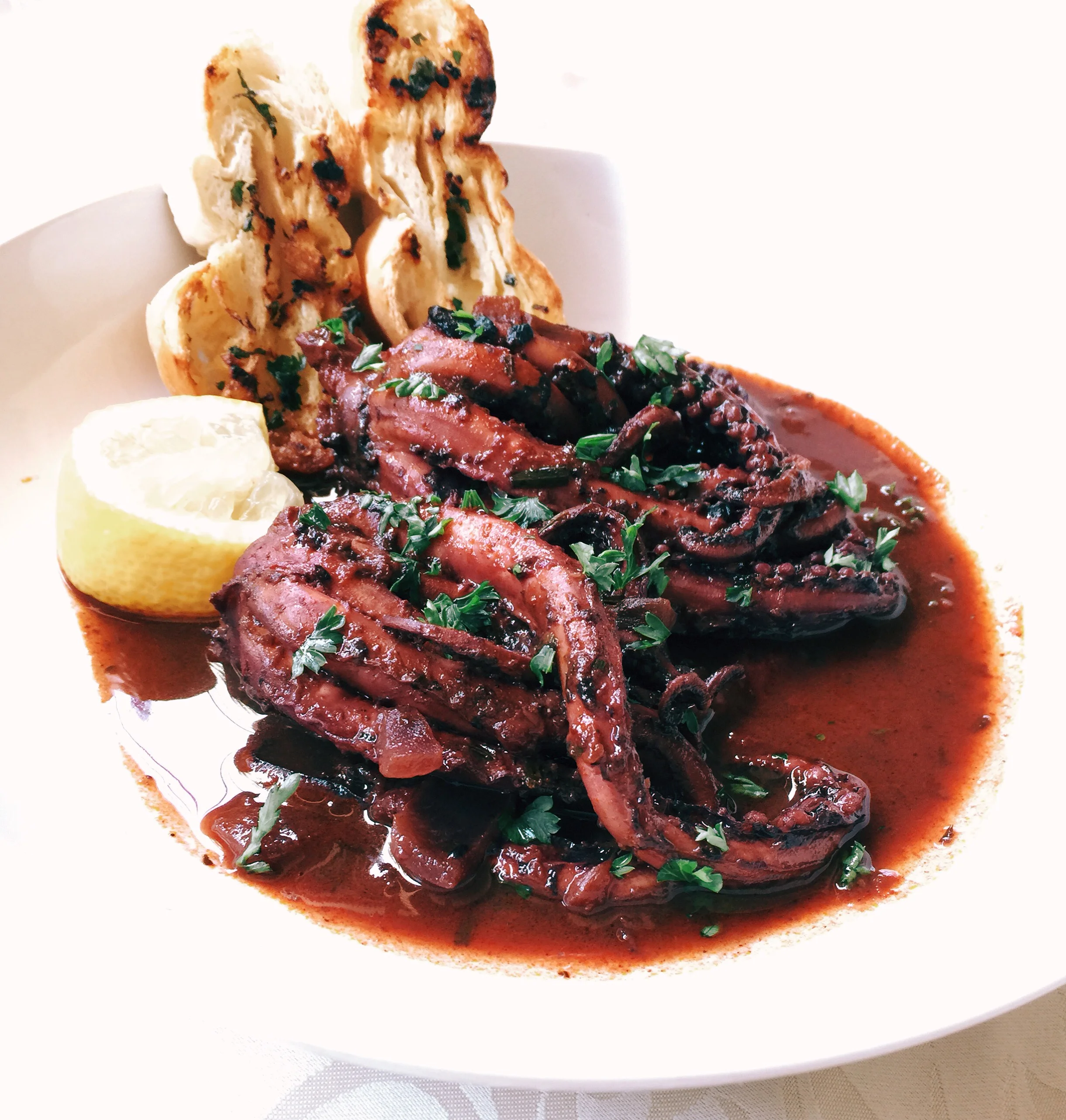 Red Wine Braised Squid