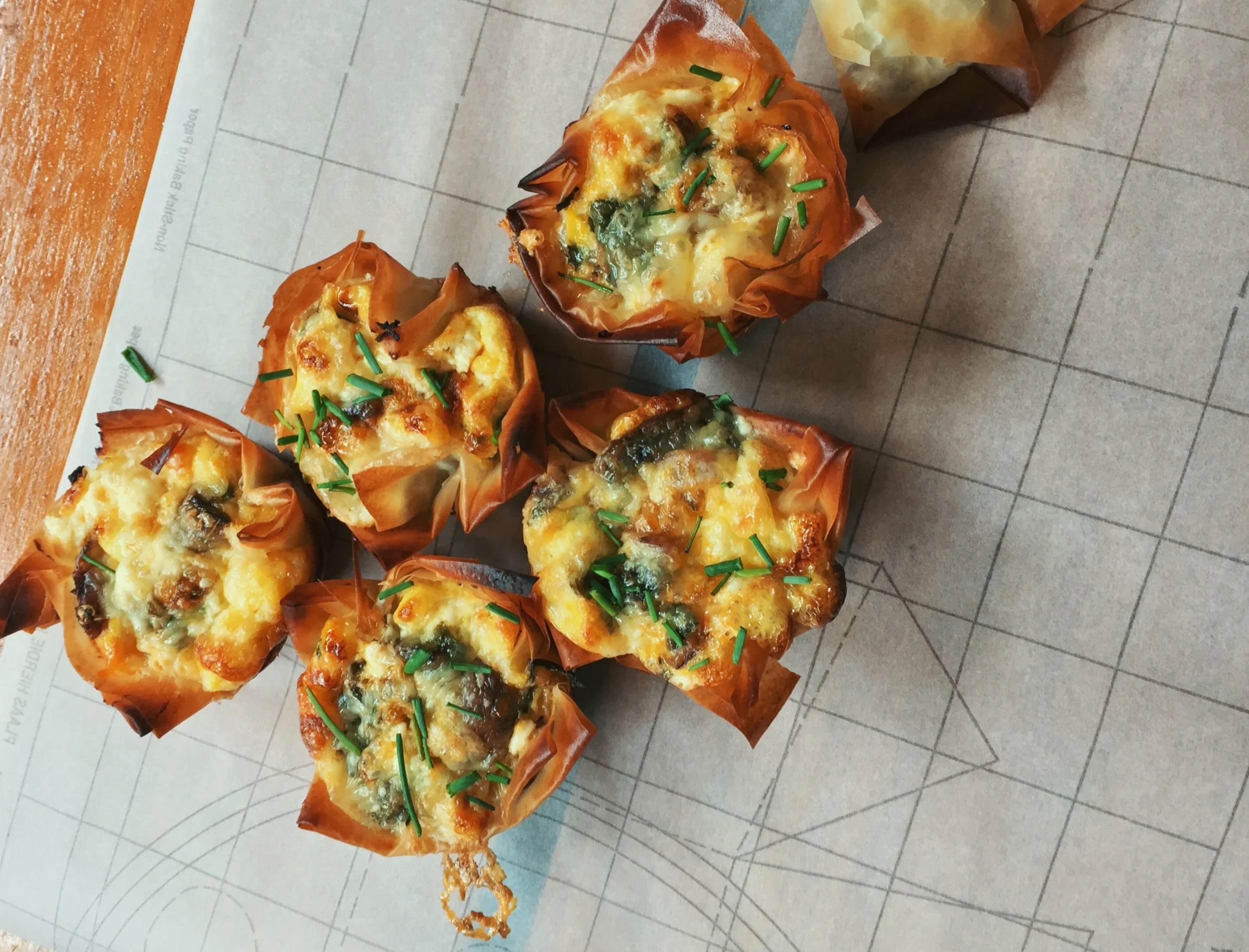 Phyllo Pastry Cups