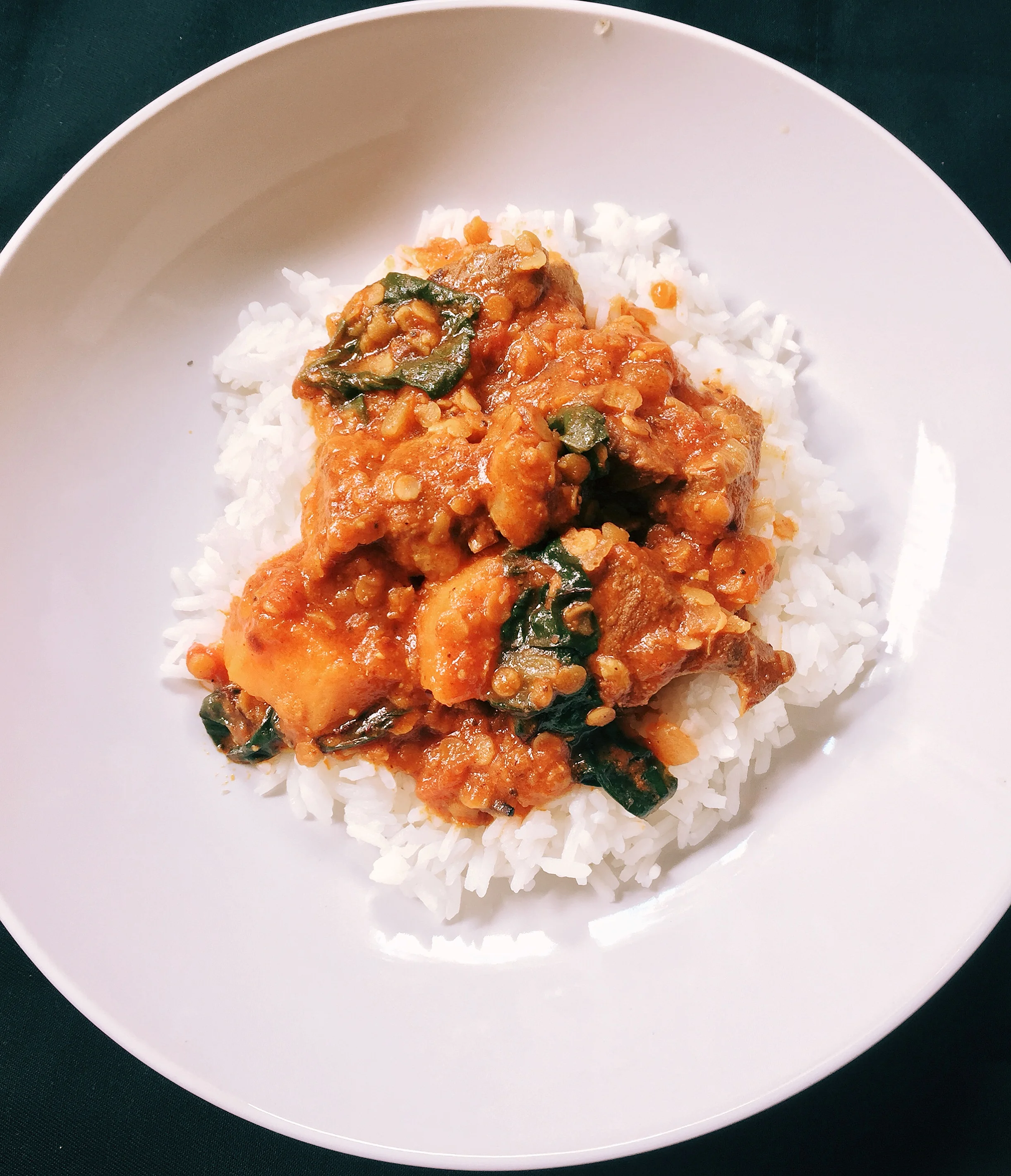 Lamb & Lentil Curry