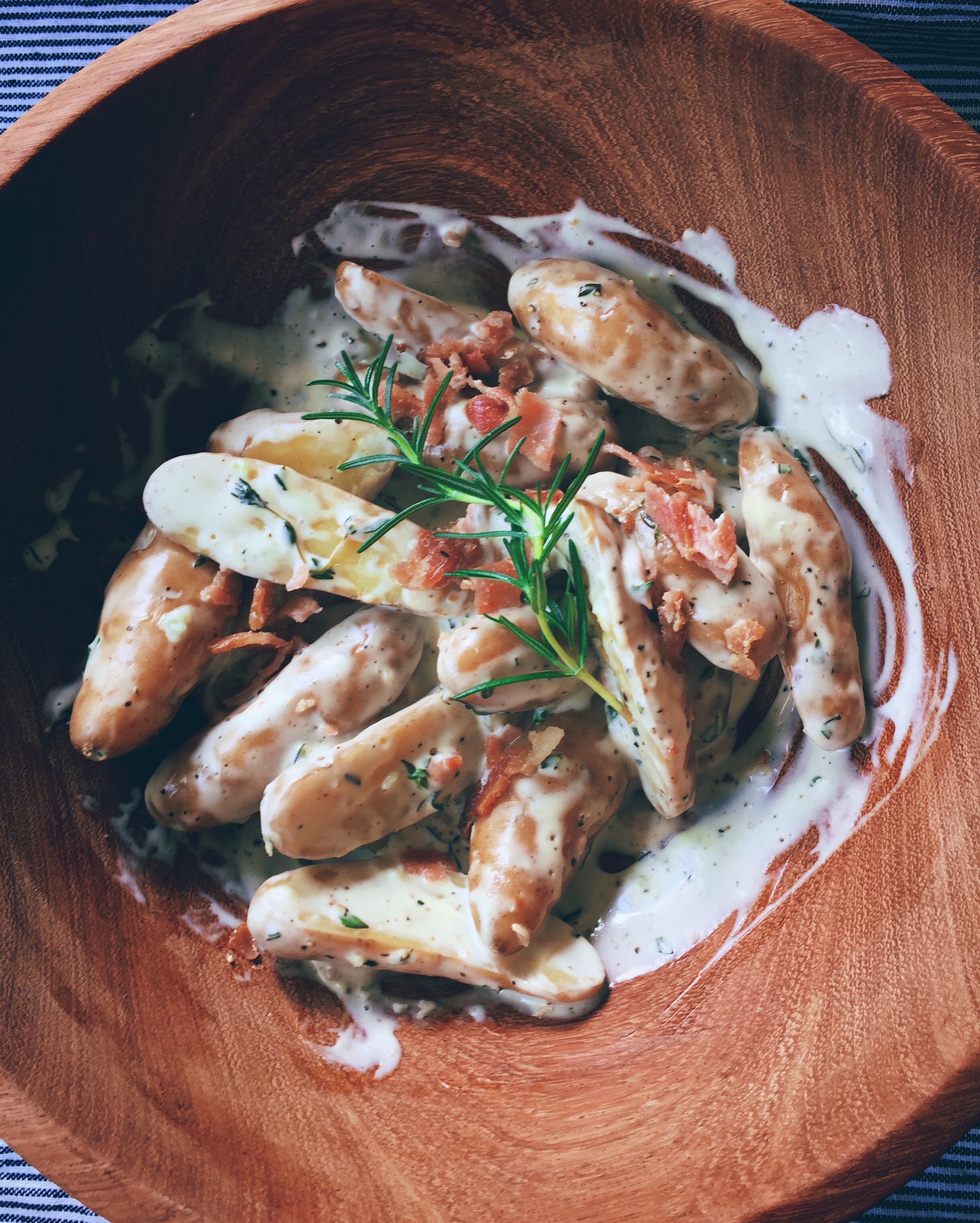 Herbed Potato Salad With Bacon