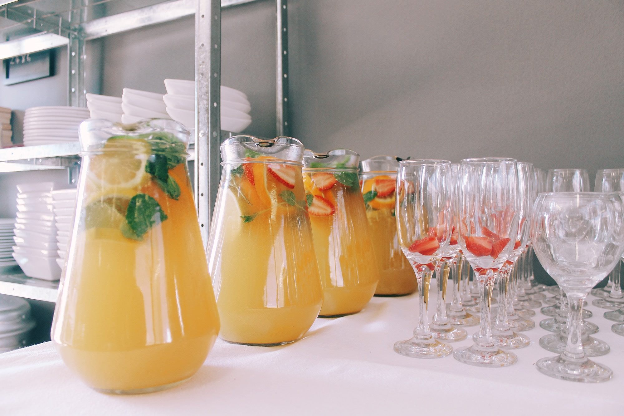 Pineapple & Ginger Sangria 