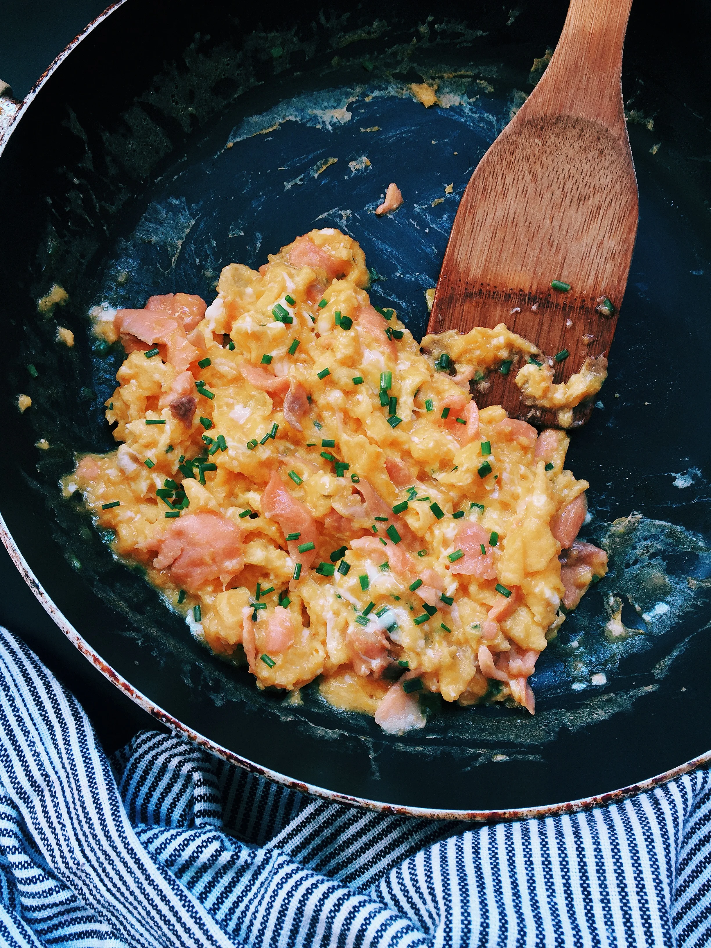Salmon Egg Scramble