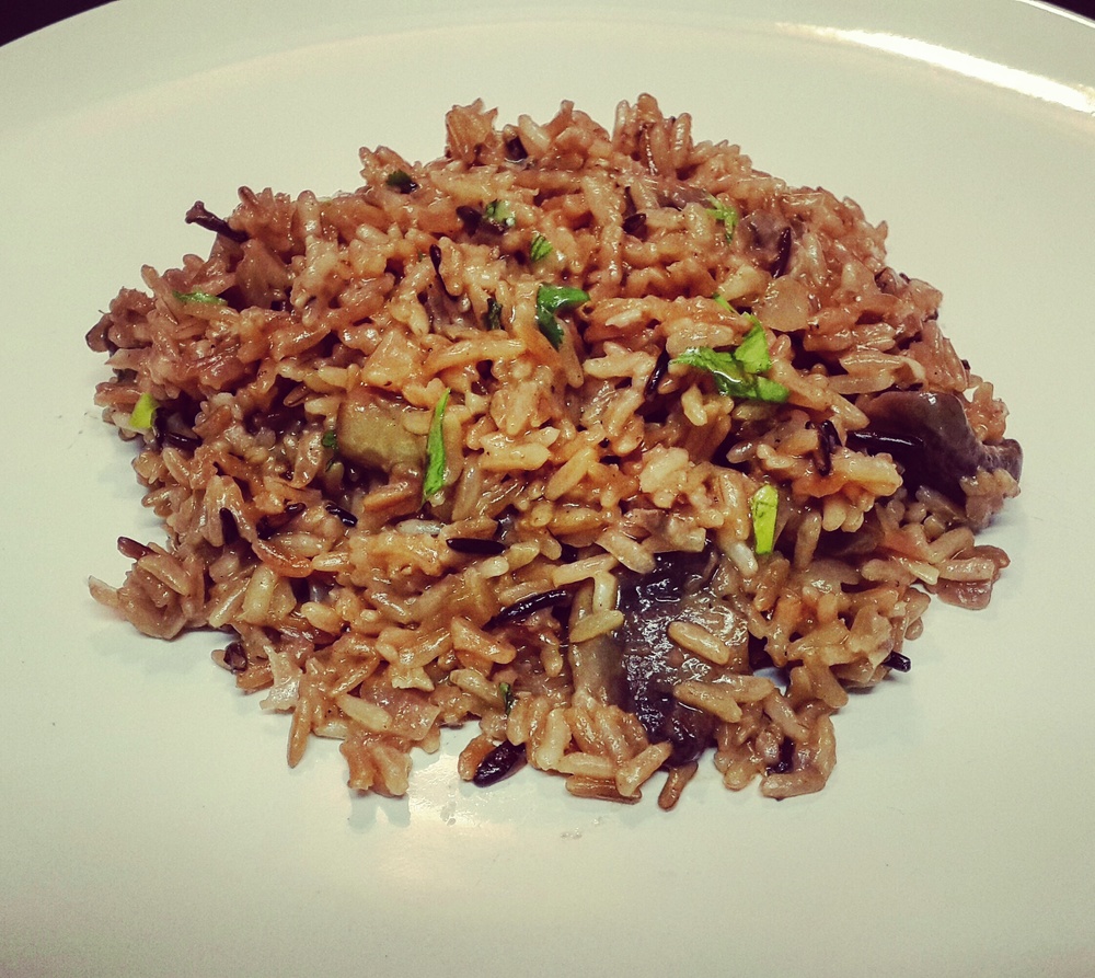 Brown & Wild Rice Risotto