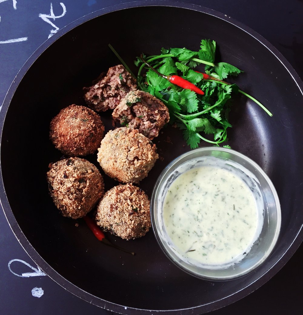 Bean & Lentil Falafel 