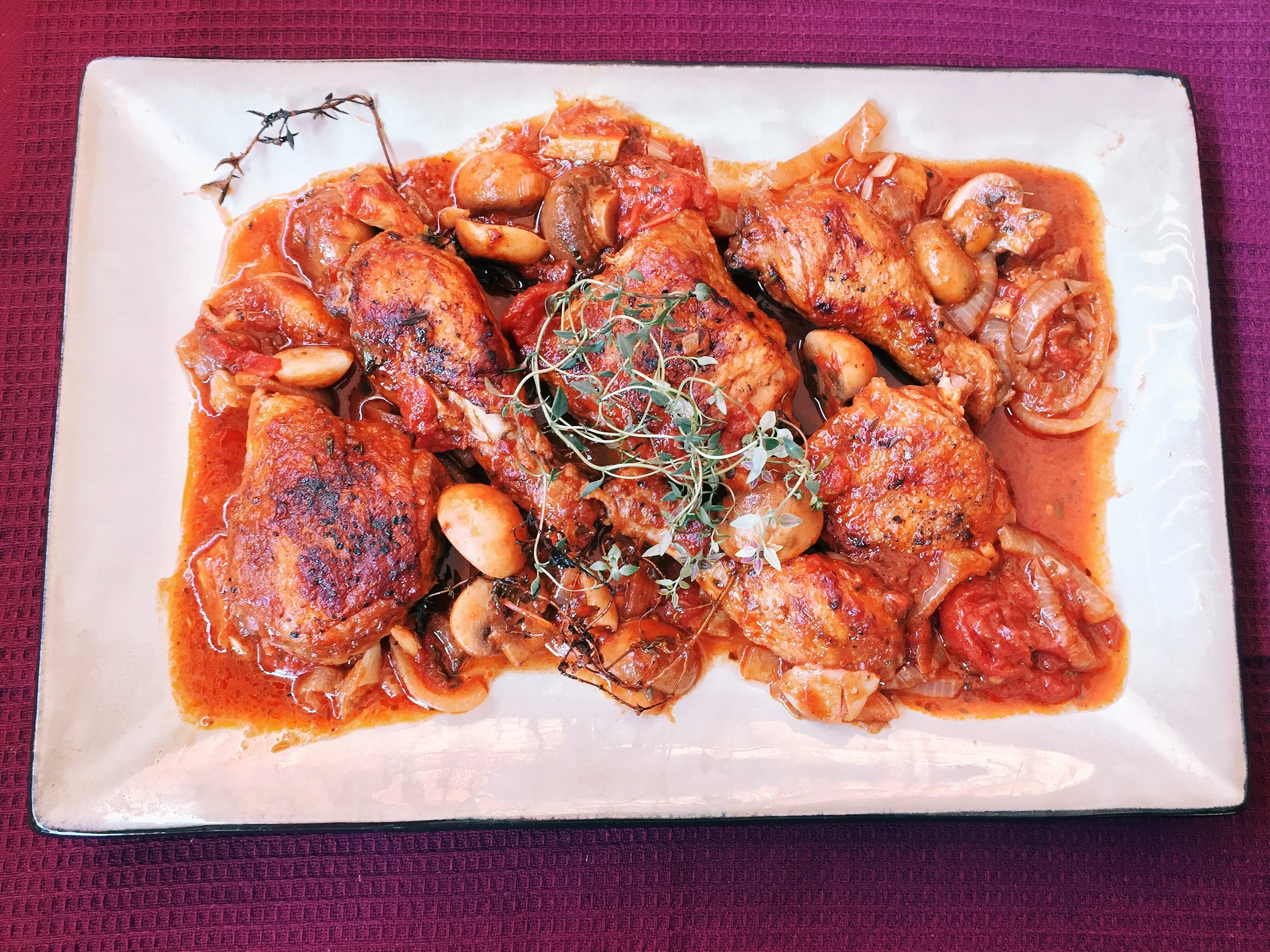 Beer Braised Chicken